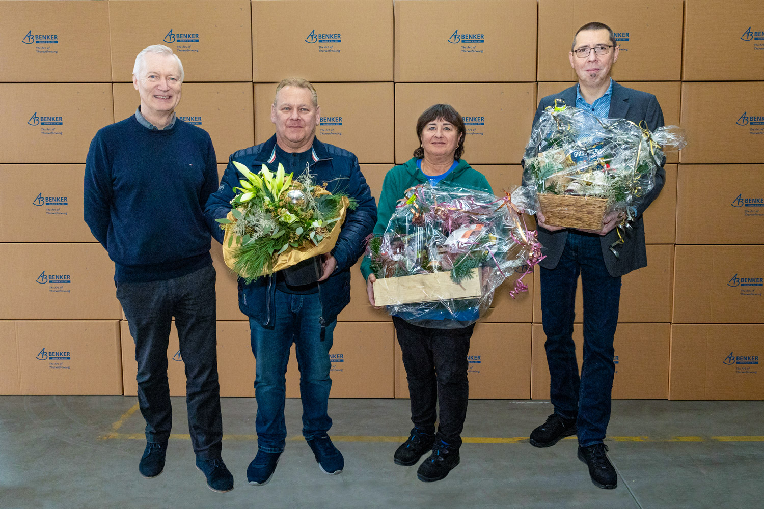 5 Jahre Engagement, 15 Jahre Erfahrung und Teamgeist bis hin zu 3 Jahrzehnten Benker!